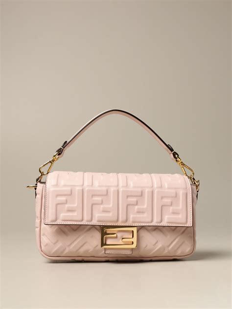 borsa fendi rosa e marrone|Borse iconiche da donna di Fendi .